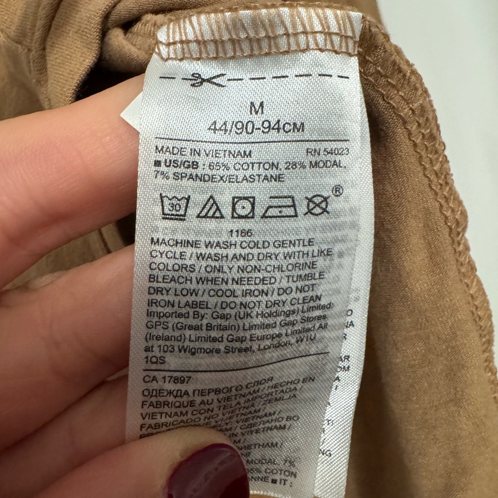 Banana Republic Tan Wrap Bodysuit - Picture 3 of 4